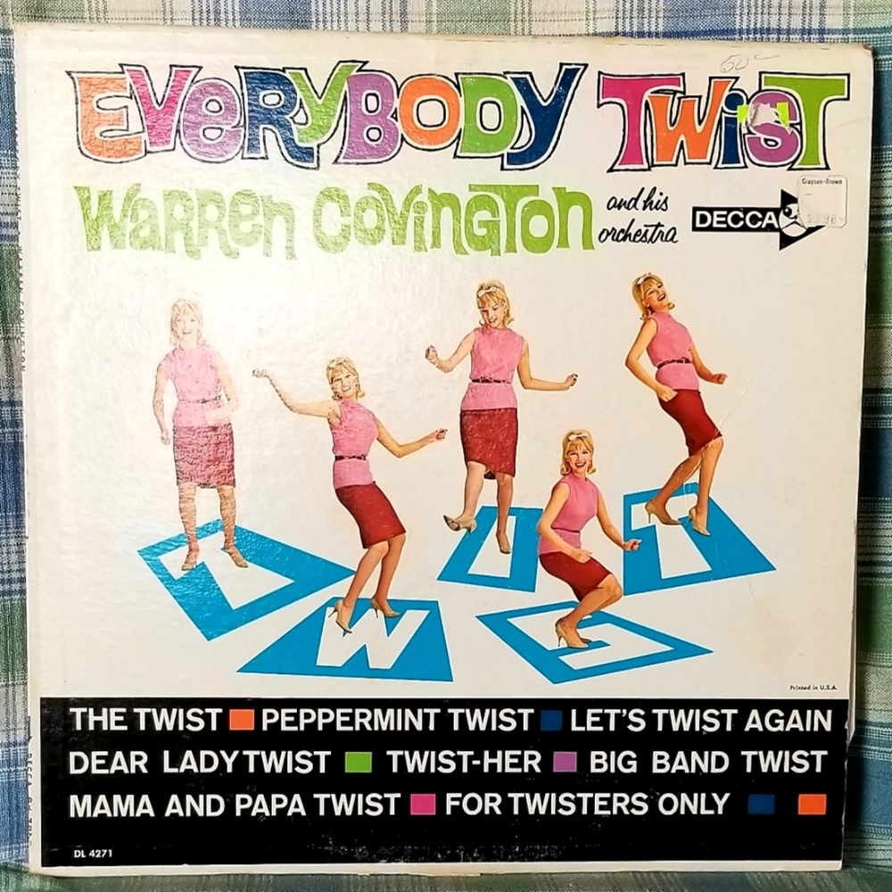 Record Album-Everybody Twist-1965